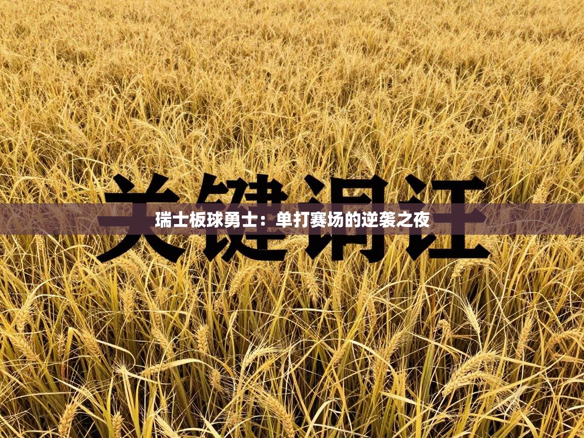 瑞士板球勇士:单打赛场的逆袭之夜 第2张