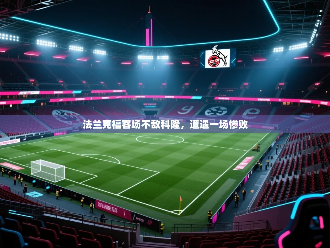 法兰克福客场不敌科隆，遭遇一场惨败  第1张